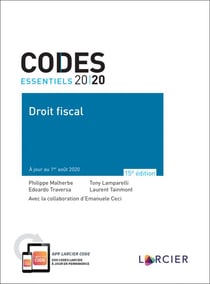CODE ESSENTIEL - DROIT FISCAL 2020 -