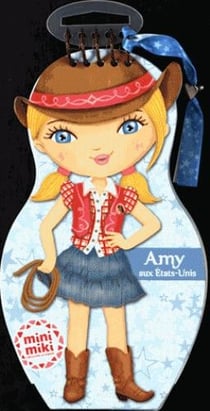 Minimiki - carnet créatif - Amy aux Etats-Unis
