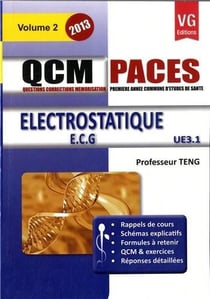 Qcm paces electrostatique e.c.g ed 2013
