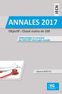 ANNALES 2017 I ECN