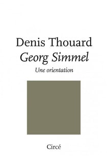 Georg simmel, une orientation