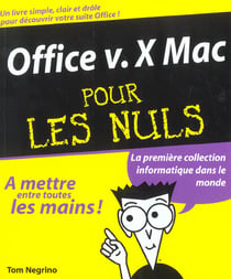 Office X mac pour les nuls