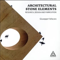 Architectural stone elements - research, design and fabrication
