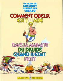 Comment obélix est tombé dans la marmite du druide quand il était petit