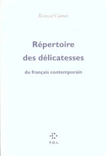 Répertoire des délicatesses du français contemporain