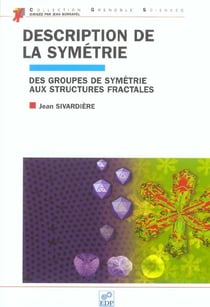 Description de la symetrie des groupes de symetrie aux structures fractales