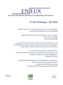 Enjeux 90. printemps - ete 2016