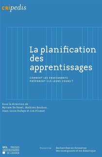 La planification des apprentissages - comment les enseignants préparent-ils leurs cours?