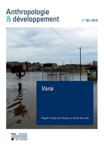 Varia - t50 - anthropologie & developpement n  50, 2019