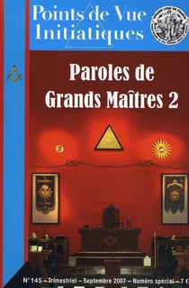 Points de vue initiatiques n.145 : paroles de grands maîtres t.2