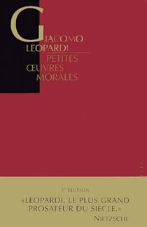 Petites oeuvres morales (2e édition)