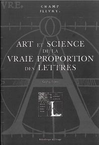 Art et science de la vraie proportion des lettres
