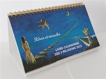 Livre-calendrier des 3 religions : rêves et miracles (édition 2023)