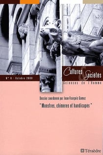 Cultures et sociétés Tome 8 - "monstres, chimères et handicapés" (édition 2008)
