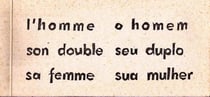 Lampaiào - l'homme, son double, sa femme