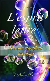 L'esprit de la lettre - ce que signifient les noms