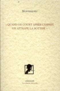 Quand on court après l'esprit, on attrape la sottise