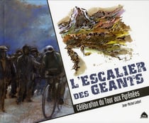 L'escalier des géants - célébration du tour aux Pyrénées