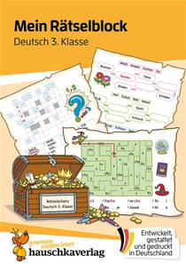 Mein Rätselblock Deutsch 3. Klasse : A5-Übungsblock
