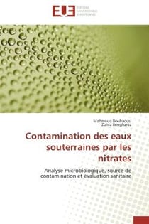 Contamination des eaux souterraines par les nitrates - analyse microbiologique, source de contaminat