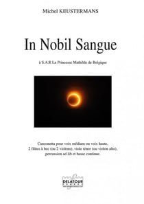 In nobil sangue - Canzonetta pour voix medium ou voix haute