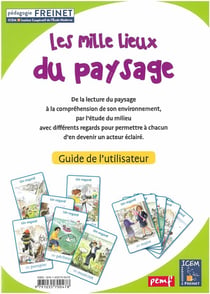 Les mille lieux du paysage - guide de l'utilisateur