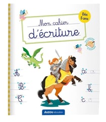 Mon cahier d'écriture - lettres bâtons - contes de fée