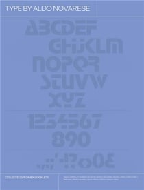 Type by Aldo Novarese