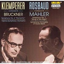 Otto Klemperer Dirige Brückner - Symphonies 4 & 7