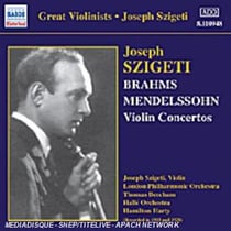 Brahms & Mendelssohn : Concertos Pour Violon
