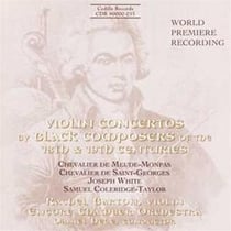 Violin Concertos By Black Composers