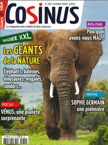 Cosinus n°230 Les animaux géants - octobre 2020