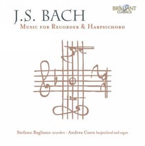 Bach : musique pour flûte à bec et clavecin