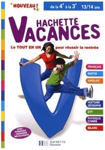 Hachette vacances - de la 4ème à la 3ème