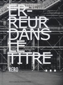 Erreur dans le titre