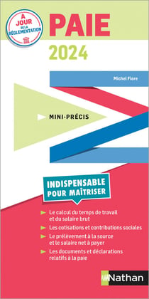Mini-précis : Paie (édition 2024)