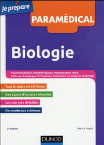 Je prépare - biologie - concours psychomotricien, manipulateur radio, ergothérapeute (2e édition)