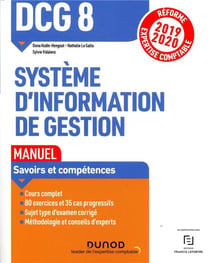 DCG 8 systèmes d'information de gestion t.1