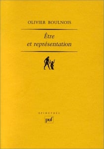Être et représentation - une généalogie de la metaphysique moderne à l'époque de Duns Scot
