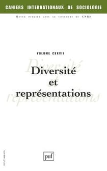 Cahiers internationaux de sociologie n.127 : diversité et représentations