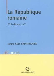 La république romaine - 133-44 avant j.-c.