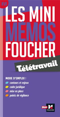 Les mini mémos Foucher : télétravail