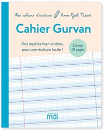 Cahier Gurvan : mes cahiers d'écriture - 2,5 mm (édition 2020)