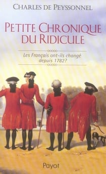 Petite chronique du ridicule