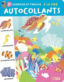 Cherche et trouve : Autocollants : A la mer