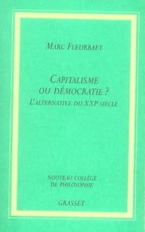 CAPITALISME OU DEMOCRATIE