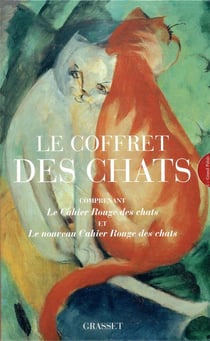 Le coffret des chats - le cahier rouge des chats - le nouveau cahier rouge des chats