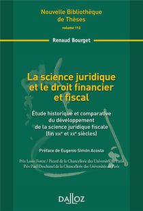 La science juridique et le droit financier et fiscal - Volume 112 Étude historique et comparative du développement de la science jur