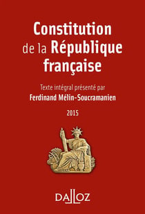 CONSTITUTION DE LA REPUBLIQUE FRANCAISE 2015