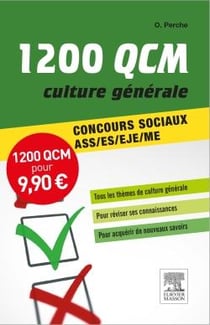 1 200 QCM culture générale - concours sociaux ASS/ES/EJE/ME